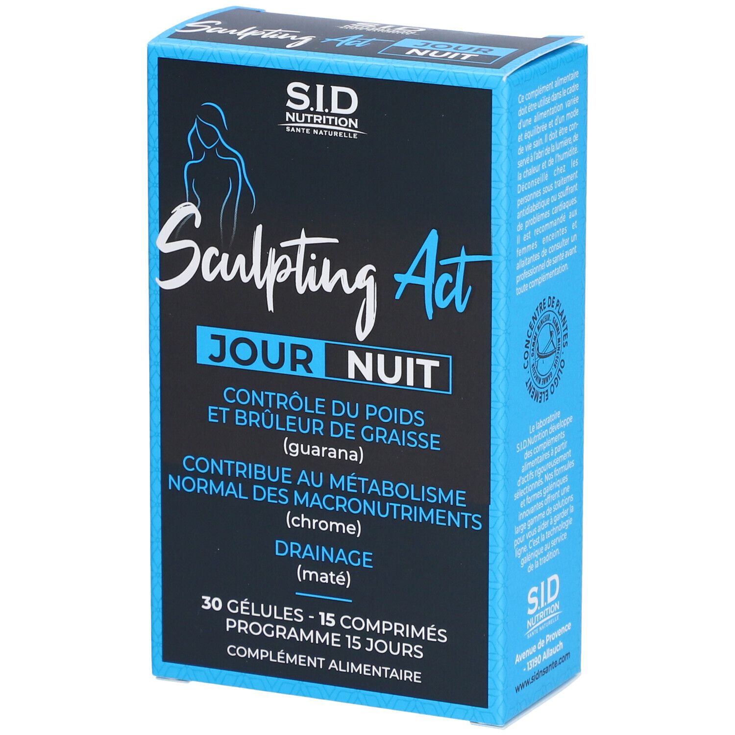 S.I.D Nutrition Sculpting Act Jour Nuit