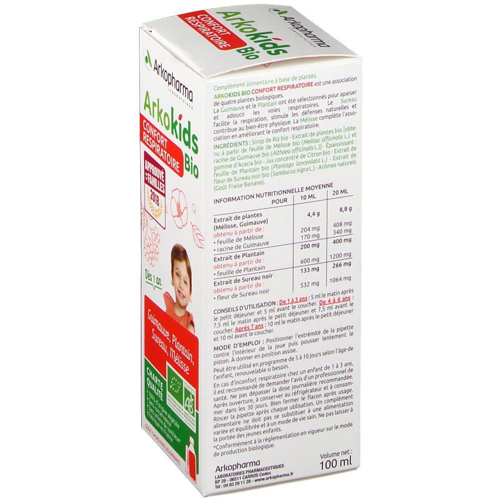 Arkopharma Arkokids® Bio Confort Respiratoire