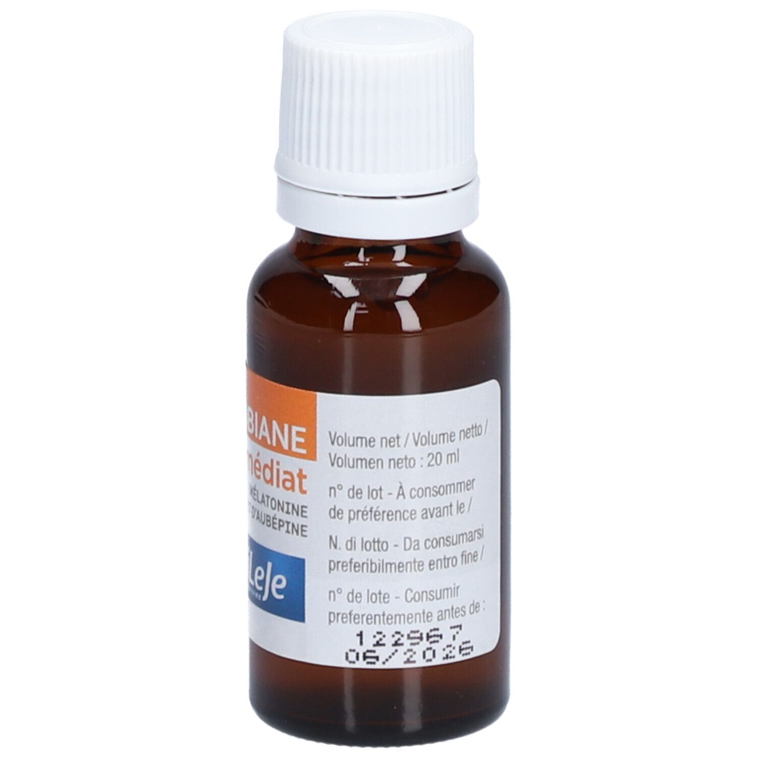 PILEJE Chronobiane Immédiat - Spray sublingual, complément alimentaire à base de mélatonine
