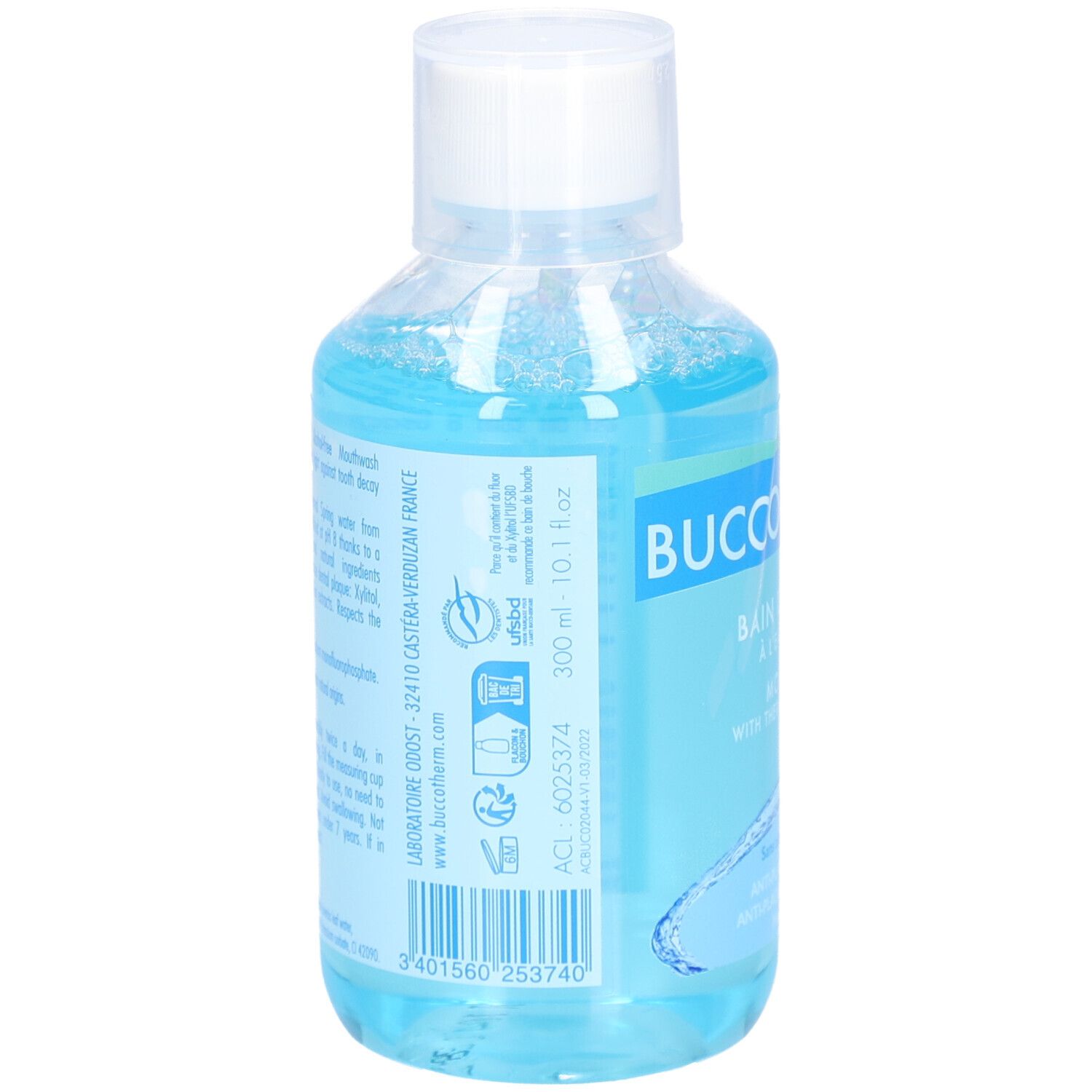 Buccotherm Bain de Bouche à l'Eau Thermale Sans Alcool