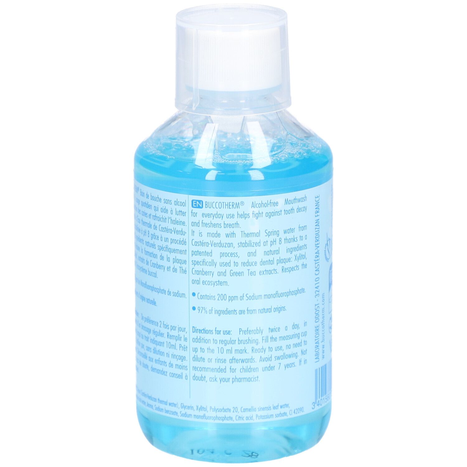 Buccotherm Bain de Bouche à l'Eau Thermale Sans Alcool
