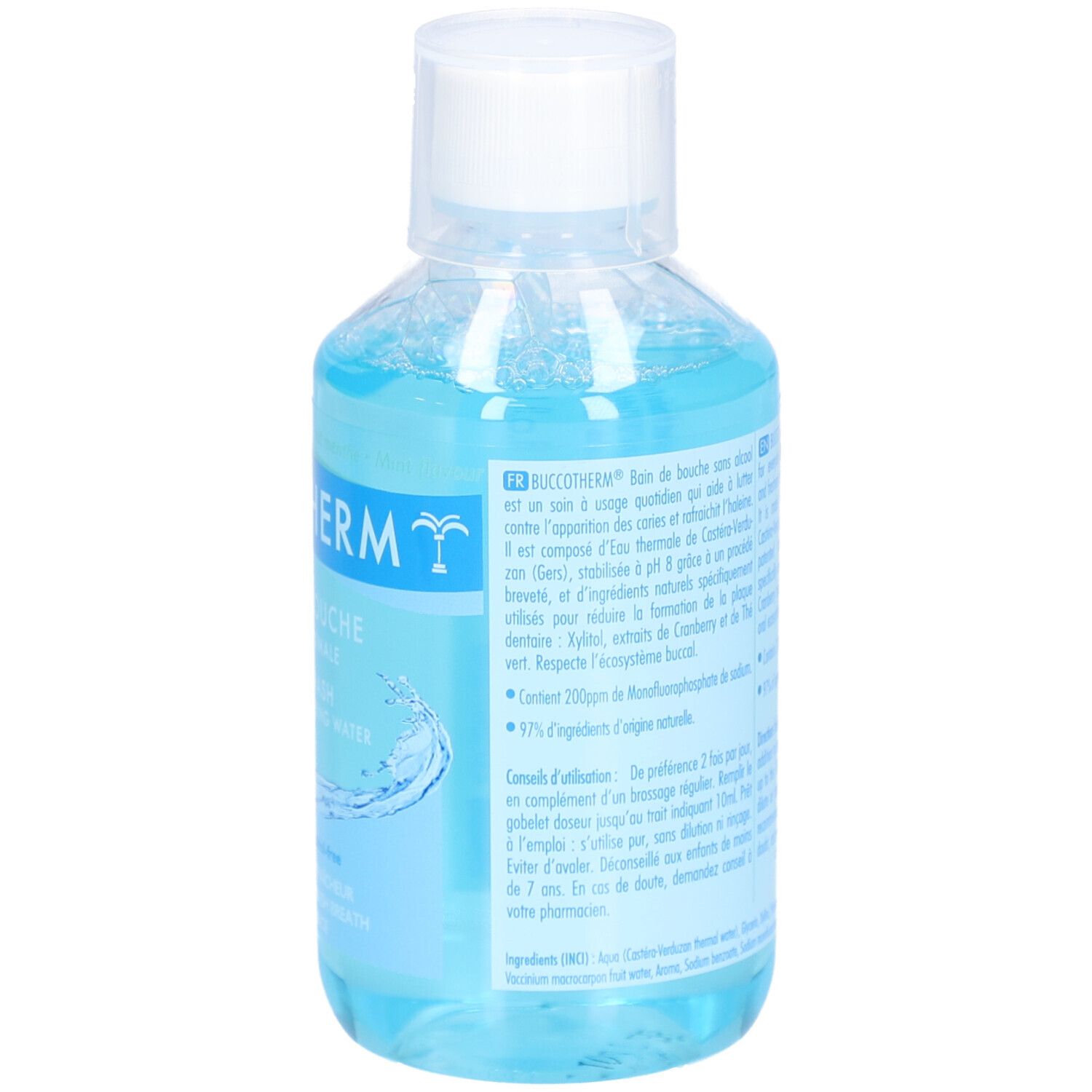 Buccotherm Bain de Bouche à l'Eau Thermale Sans Alcool