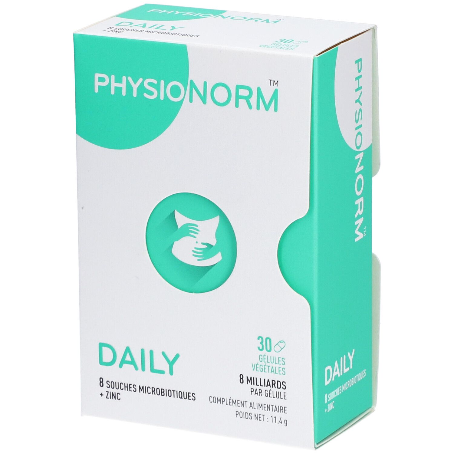PHYSIONORM DAILY - Gélule, complément alimentaire aux 8 souches de ferments lactiques et a
