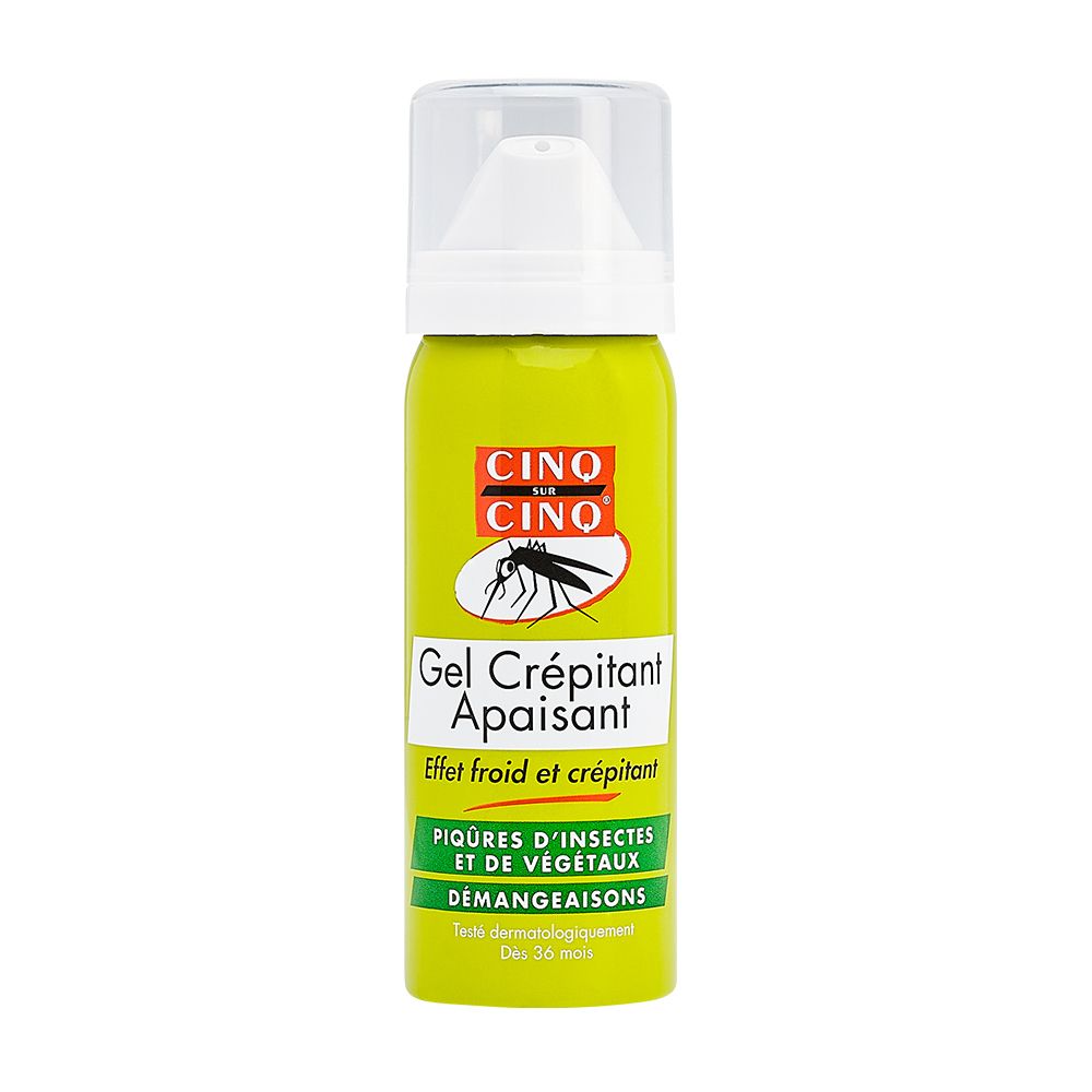 Gel Crépitant Apaisant Piqûre Insectes l Cinq sur Cinq