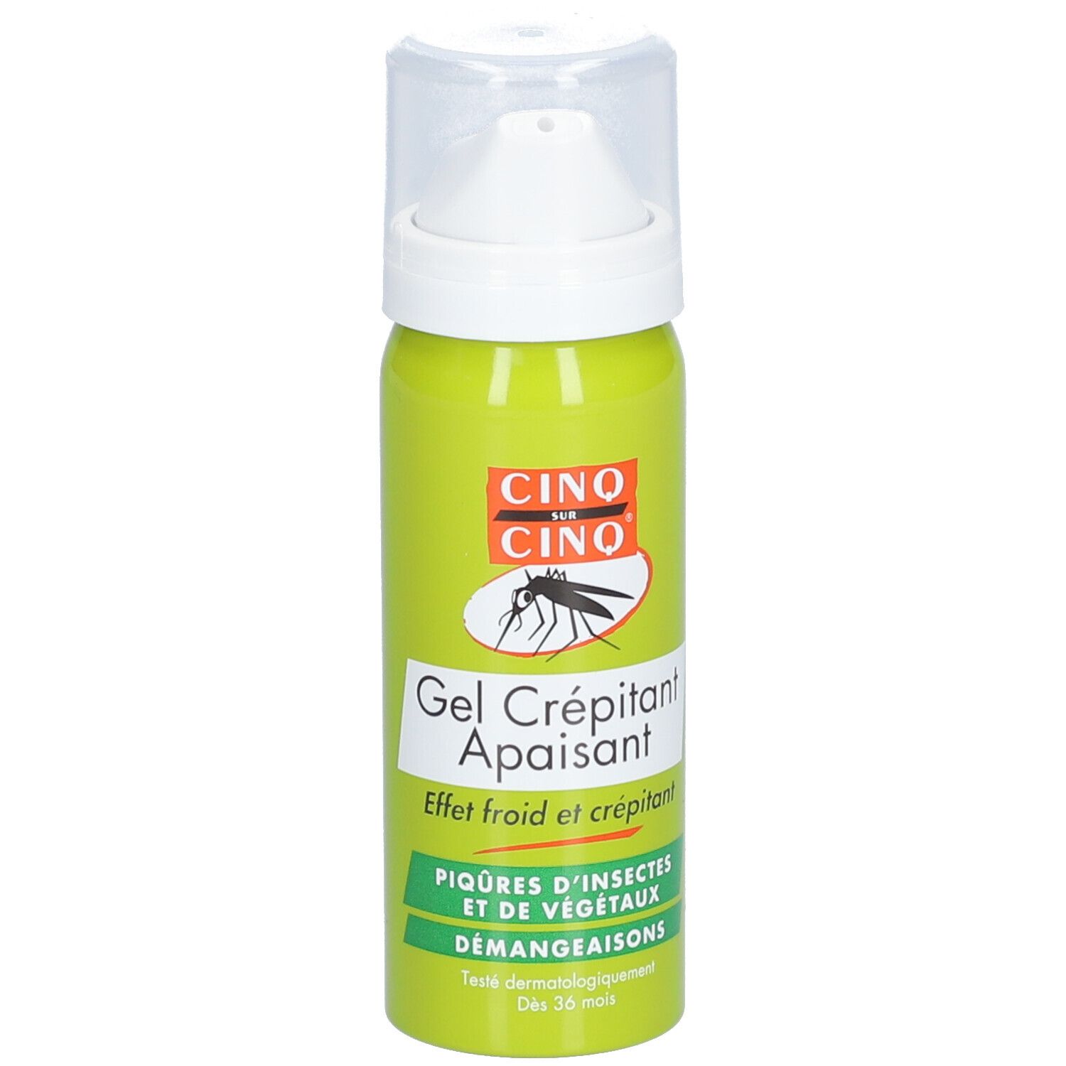 Gel Crépitant Apaisant Piqûre Insectes l Cinq sur Cinq