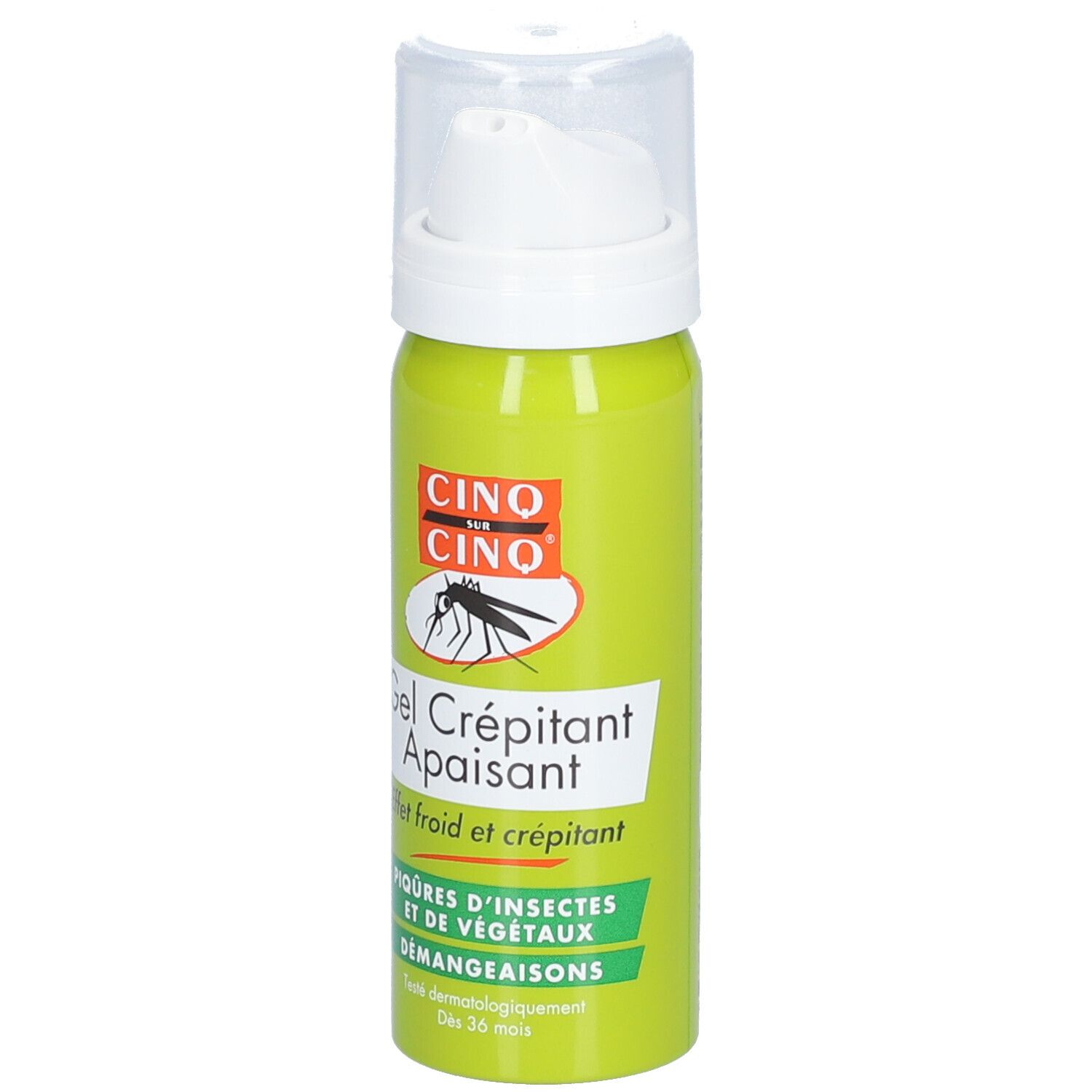 Gel Crépitant Apaisant Piqûre Insectes l Cinq sur Cinq