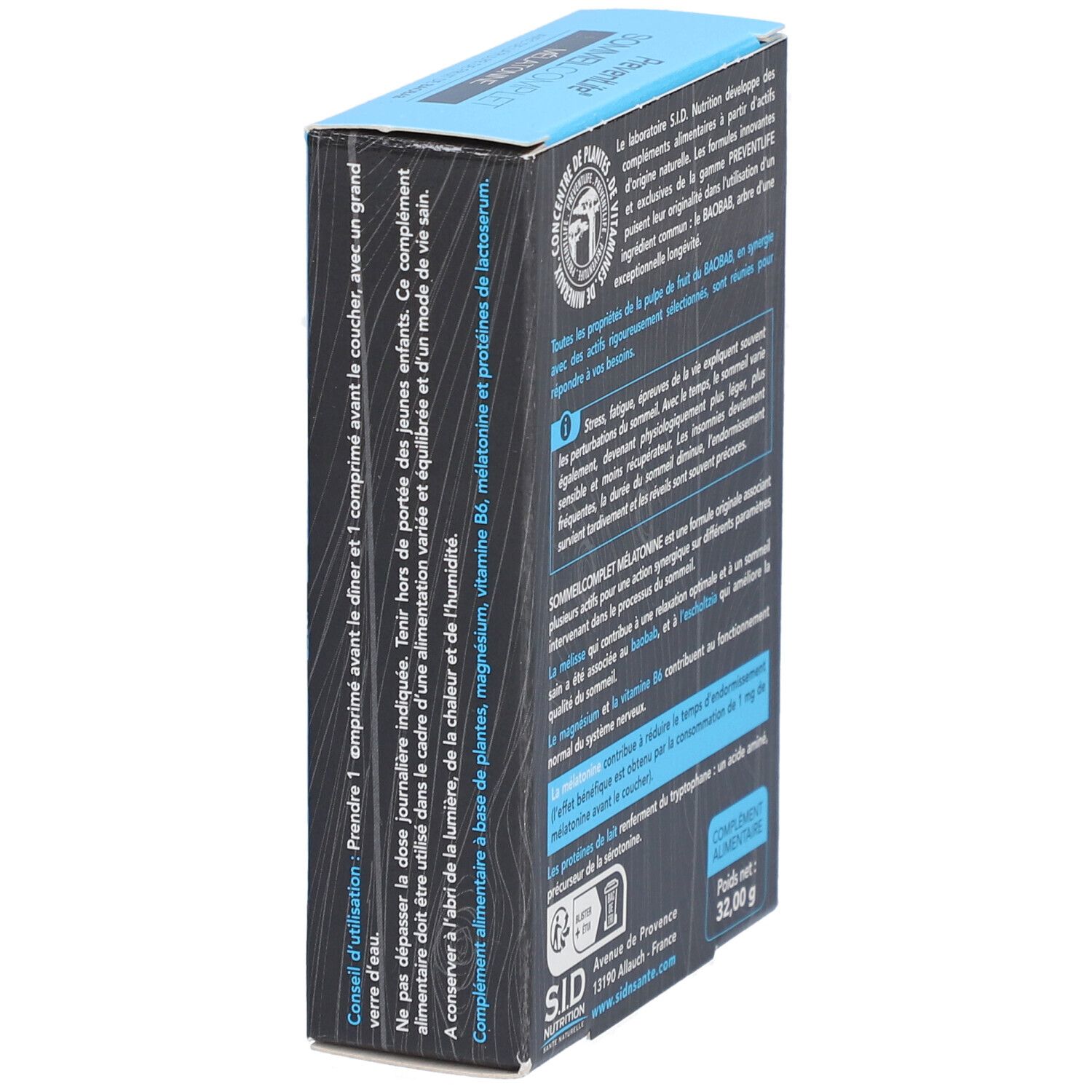 PREVENTLIFE SOMMEIL MELATON CPR 40