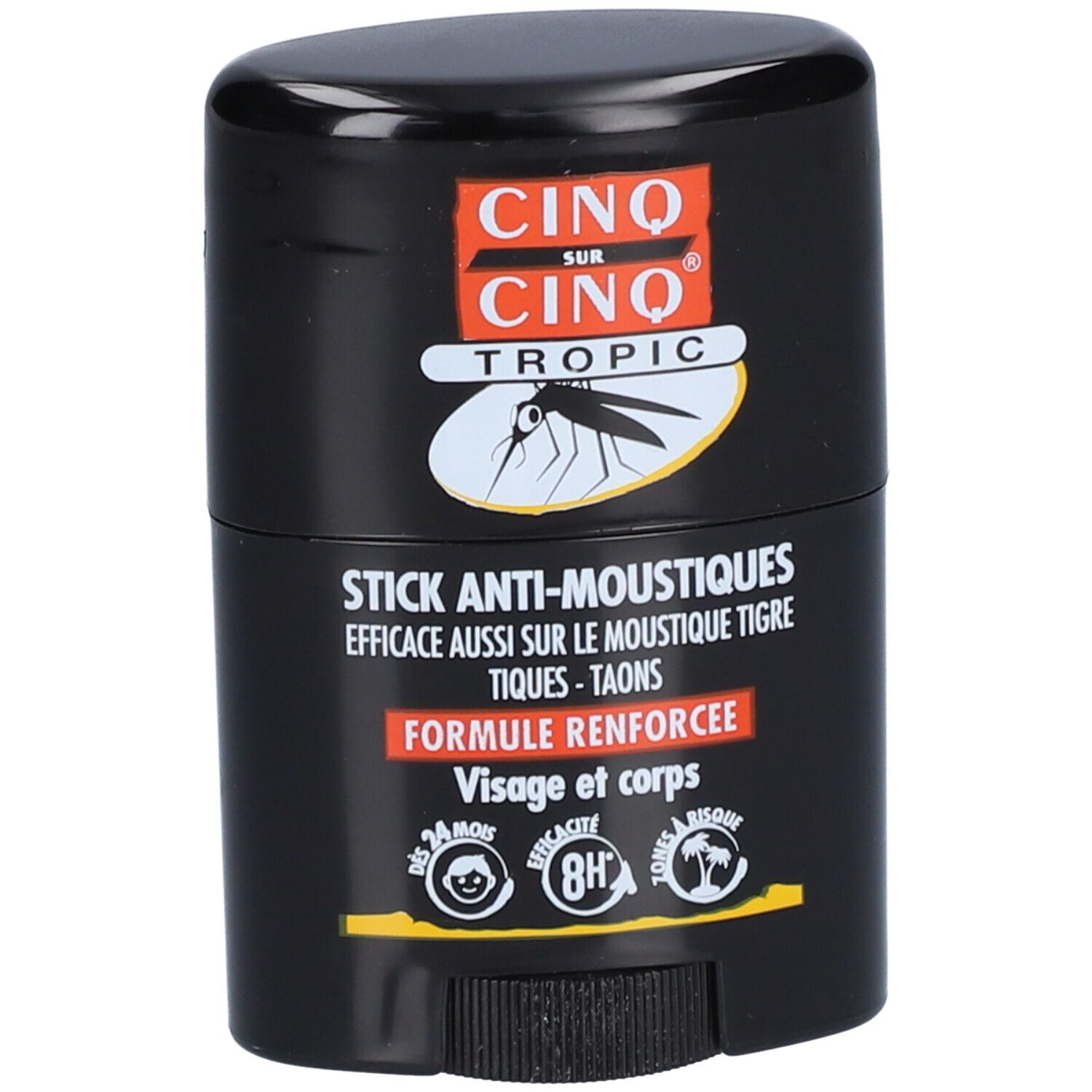 CINQ SUR CINQ Stick Tropic Anti-Moustiques 20ml 20 ml - Redcare Pharmacie