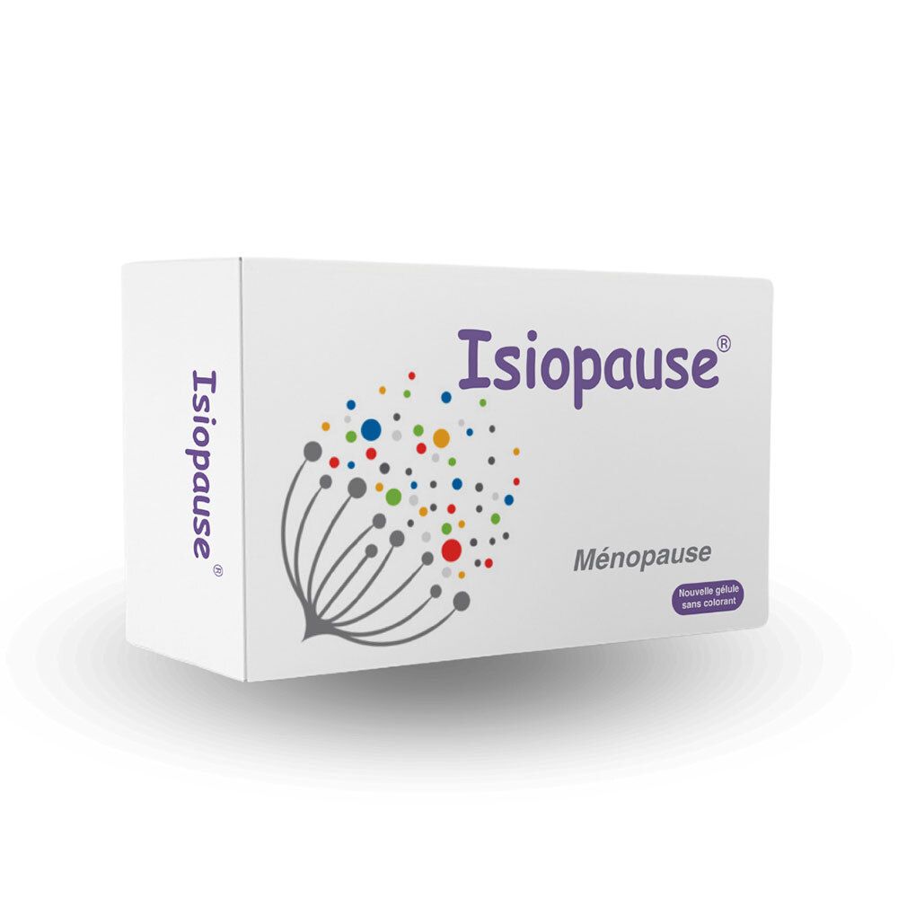 ISIOPAUSE - Gélule, complément alimentaire aux extraits de pollen purifiés.  - bt 60