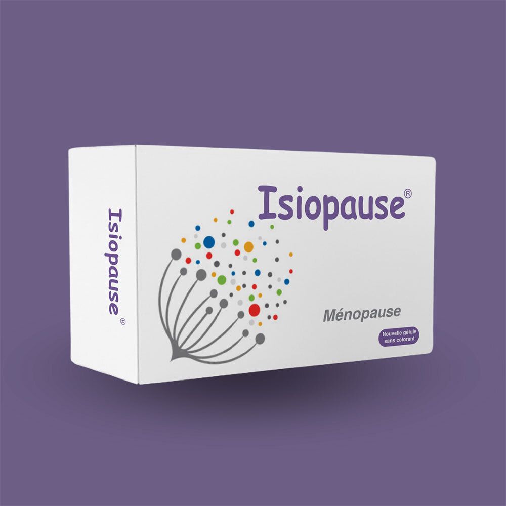 ISIOPAUSE - Gélule, complément alimentaire aux extraits de pollen purifiés.  - bt 60