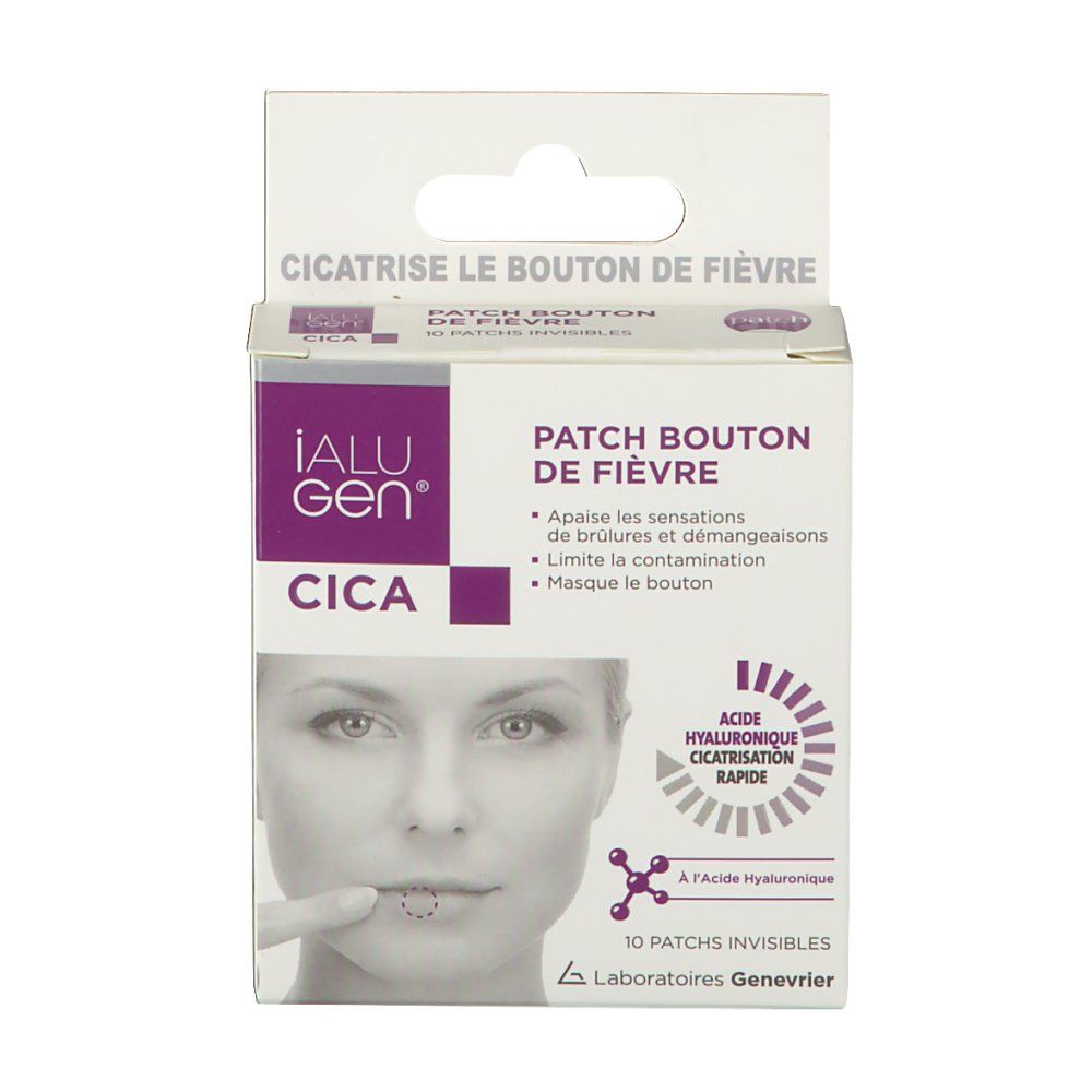 iAlugen® Cica patch bouton de fièvre