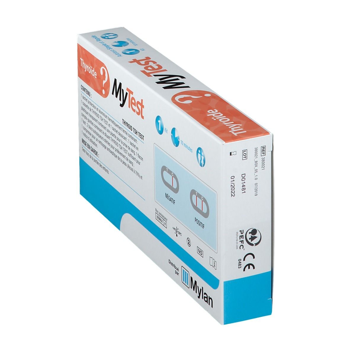 MyTest Thyroïde Test