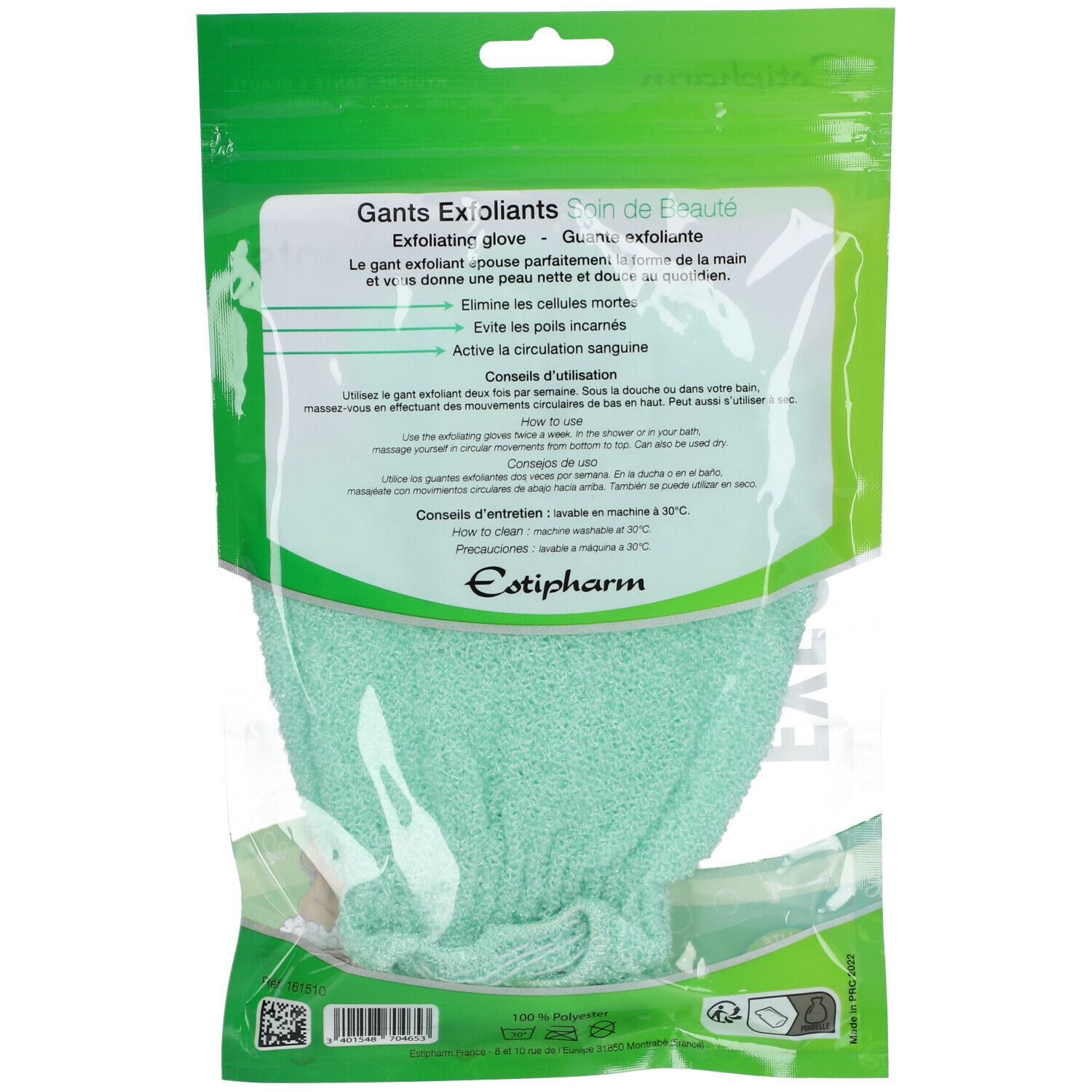 Estipharm Gants exfoliants Soin de Beauté