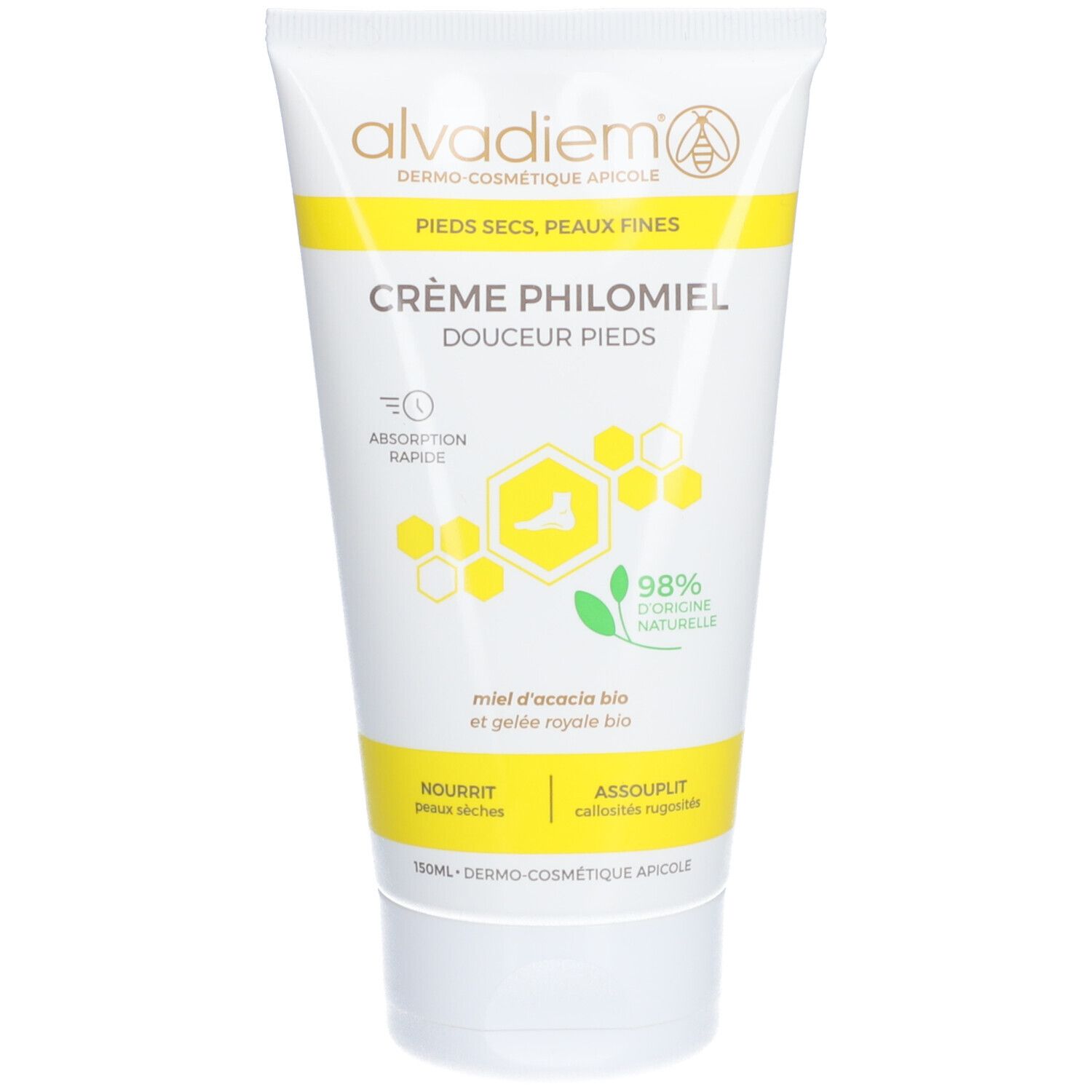 Alvadiem - Crème Philomiel Douceur Pieds Bio