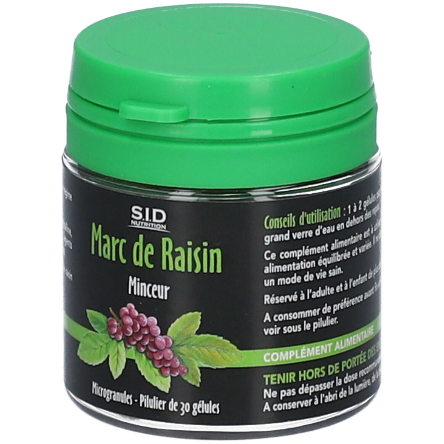 SID Nutrition Marc de raisin