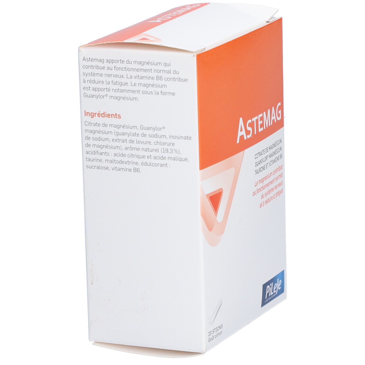 ASTEMAG - Sachet stick, complément nutritionnel relaxant et dynamisant