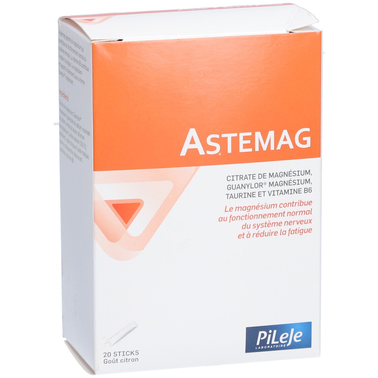 ASTEMAG - Sachet stick, complément nutritionnel relaxant et dynamisant