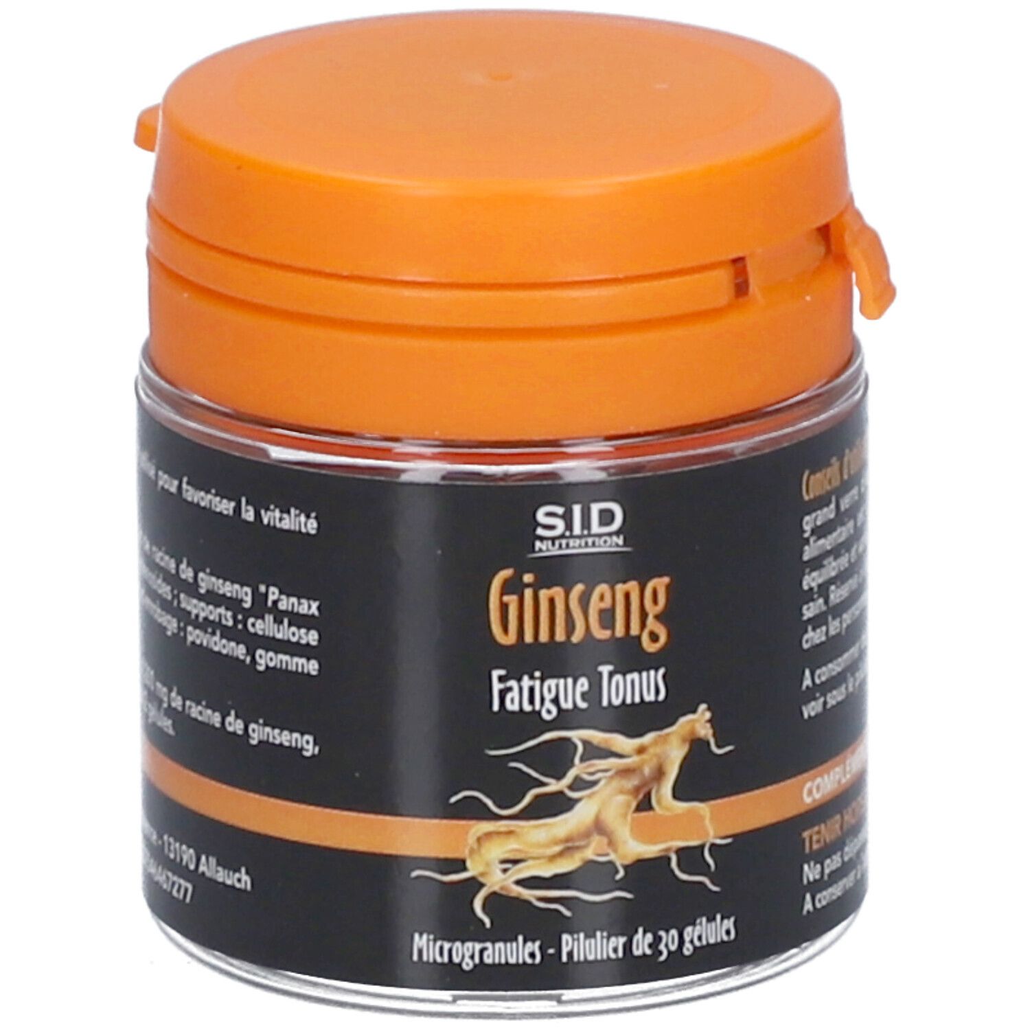 SID Nutrition Ginseng Fatigue Tonus