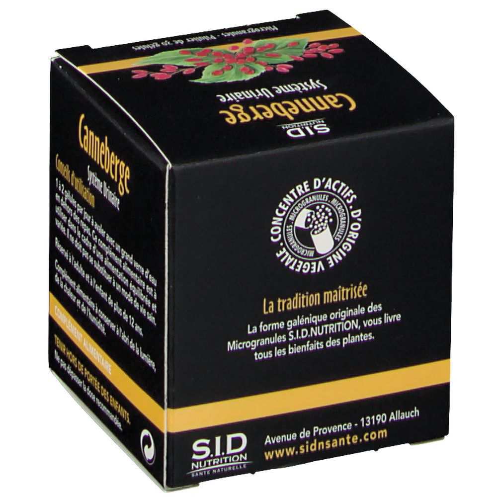 S.I.D Nutrition Canneberge