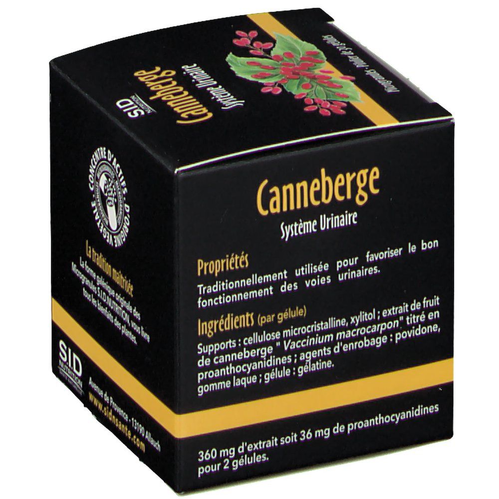 S.I.D Nutrition Canneberge