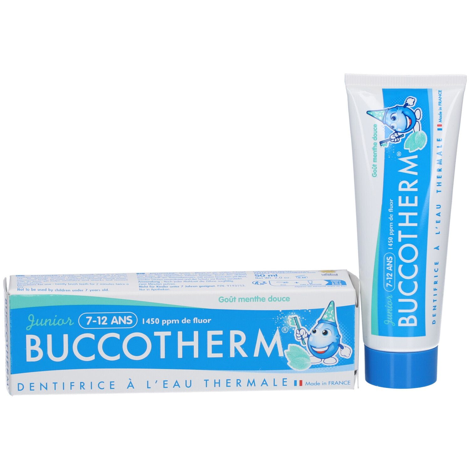 Buccotherm Dentifrice à l'Eau Thermale Junior 7-12 Ans