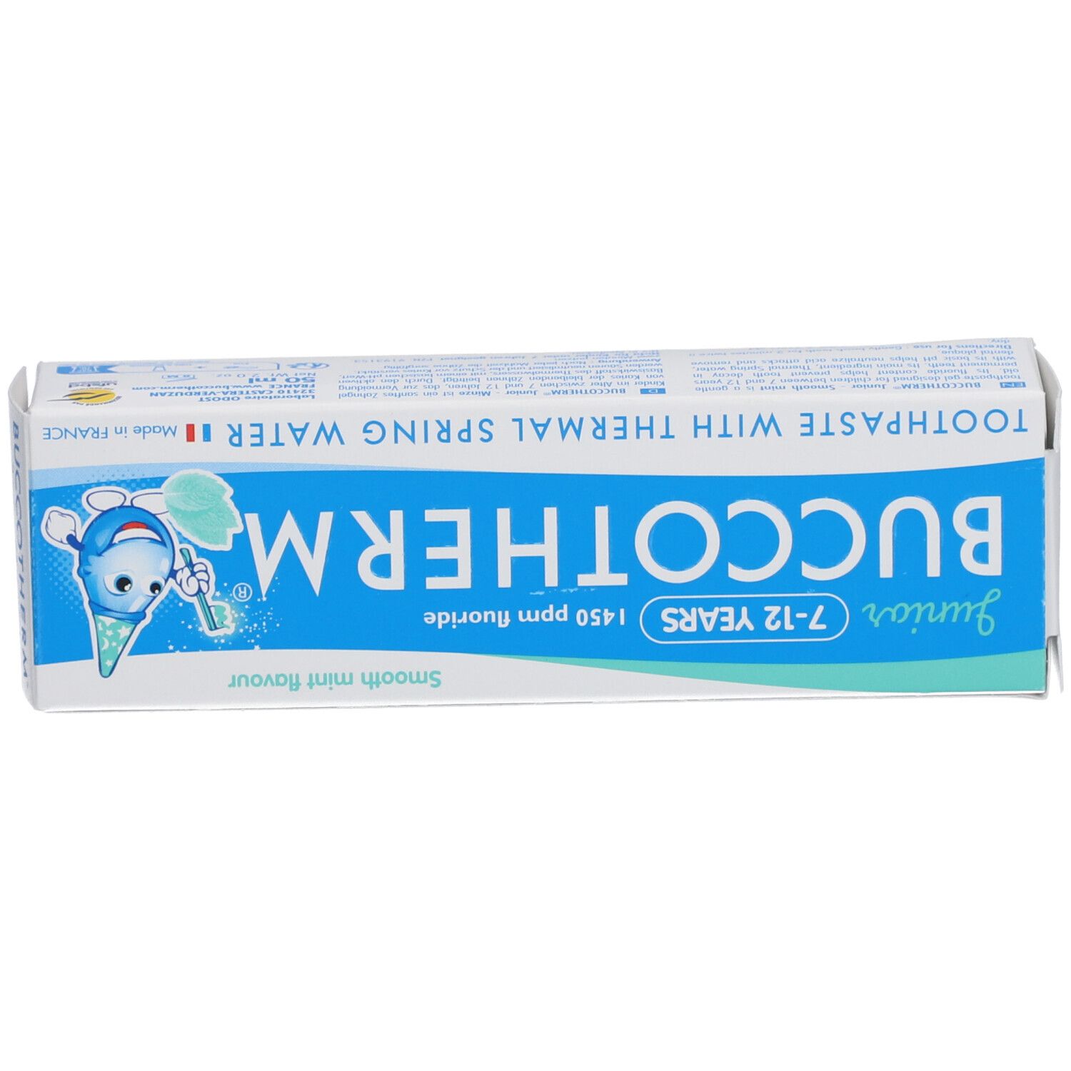 Buccotherm Dentifrice à l'Eau Thermale Junior 7-12 Ans