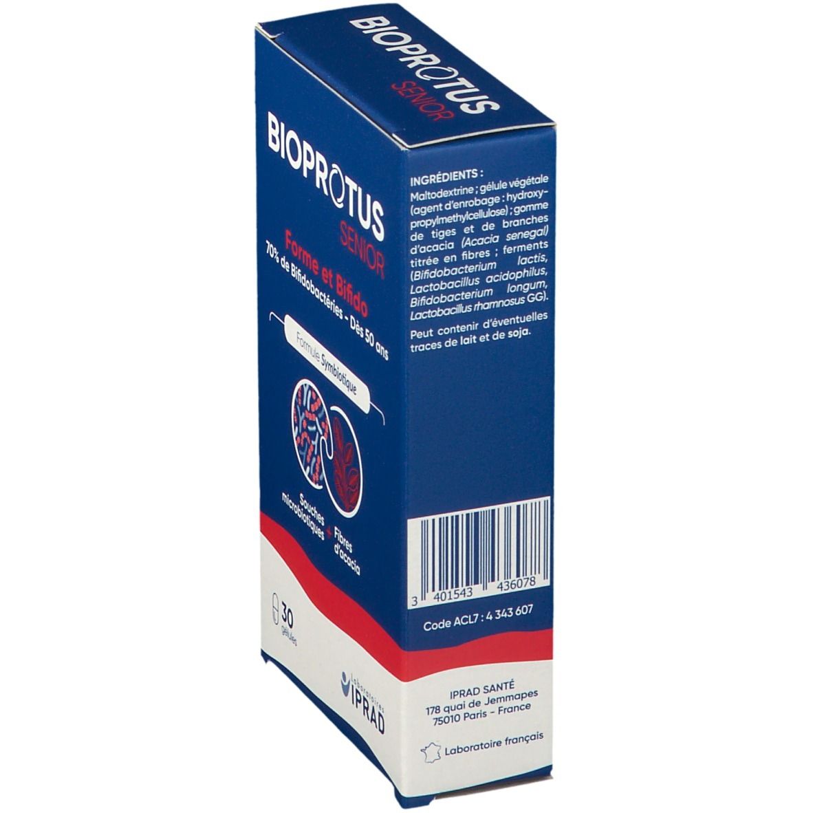 BIOPROTUS® Senior Ferments et Gomme d'Acacia Bio