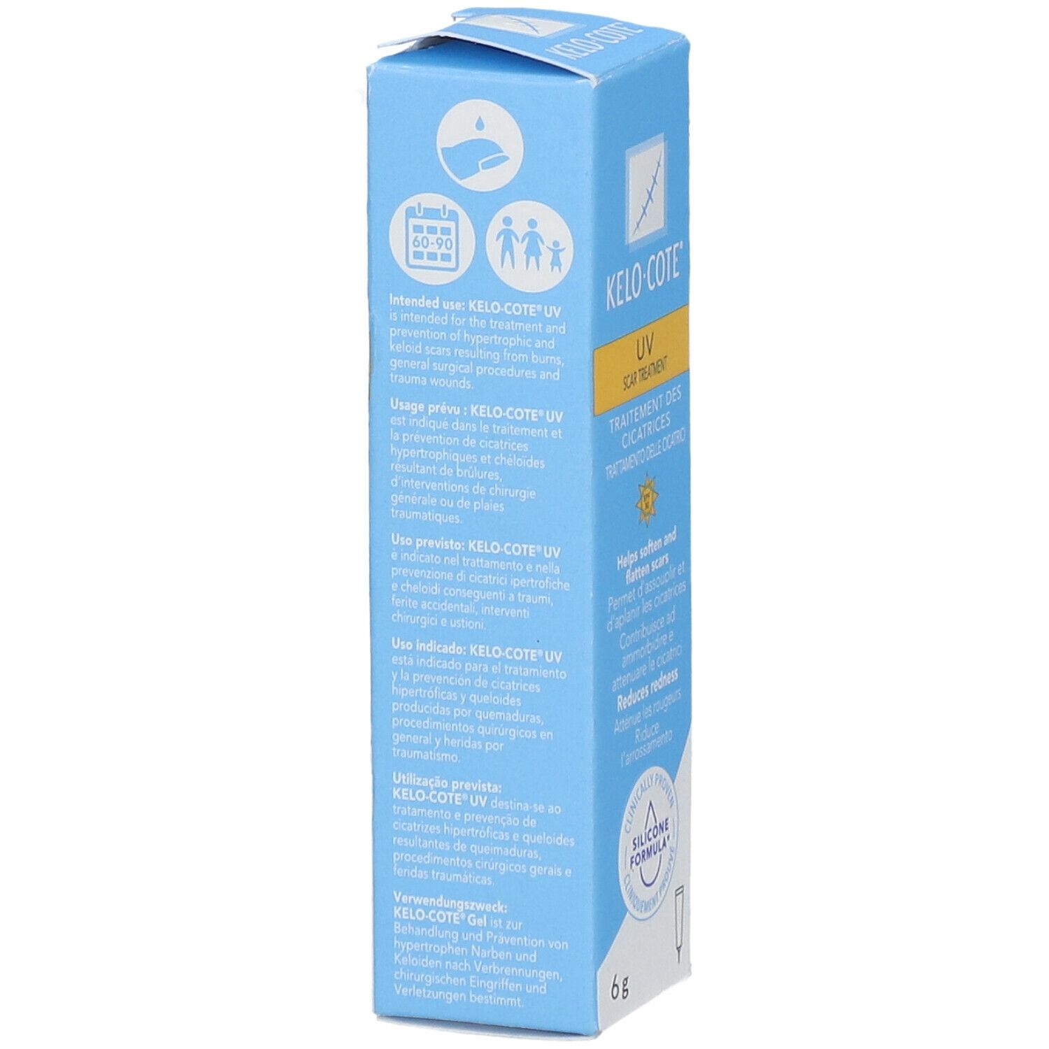 KELO-COTE® UV Gel pour cicatrices