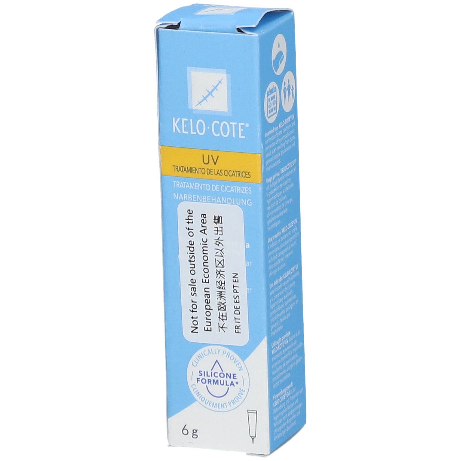 KELO-COTE® UV Gel pour cicatrices