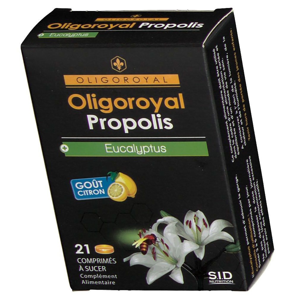 OLIGOROYAL Oligoroyal Propolis + Eucalyptus Goût citron