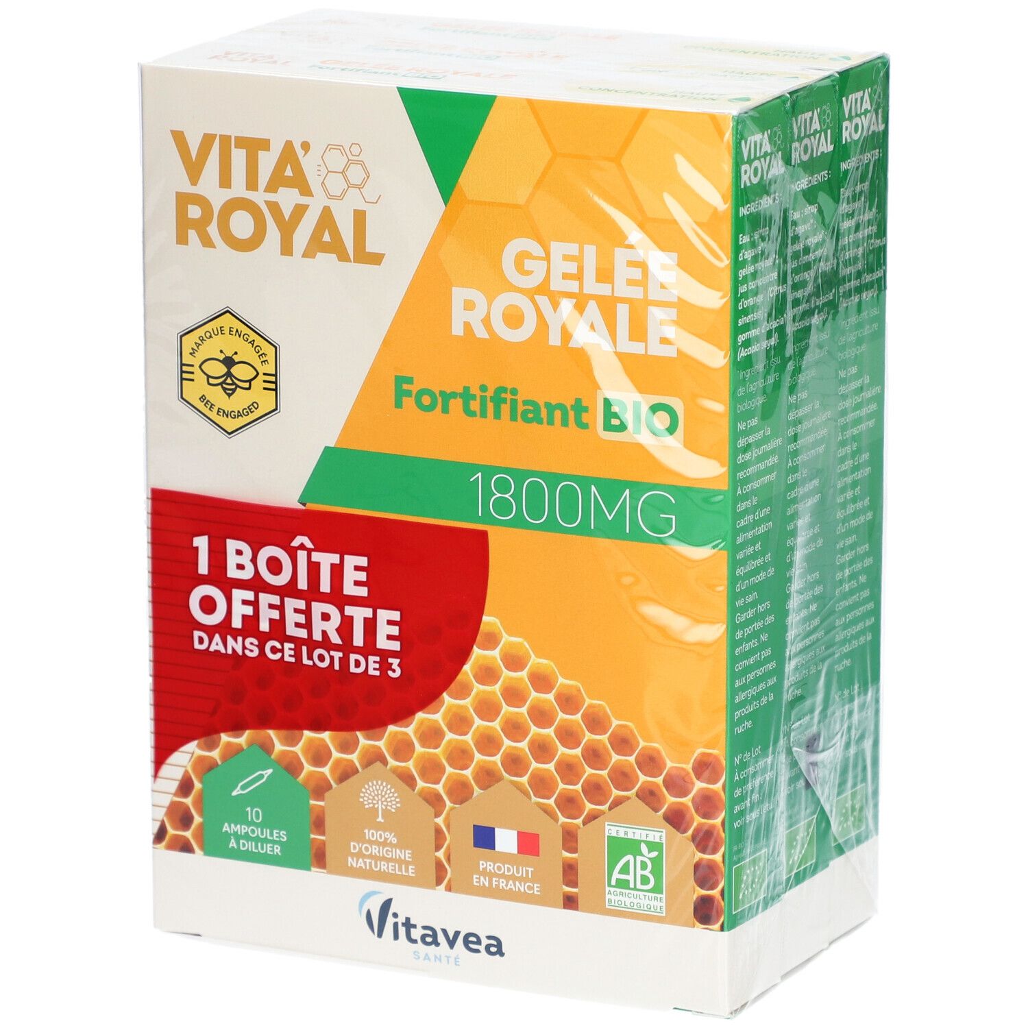 Vita'royal gelée royale fortifiant bio