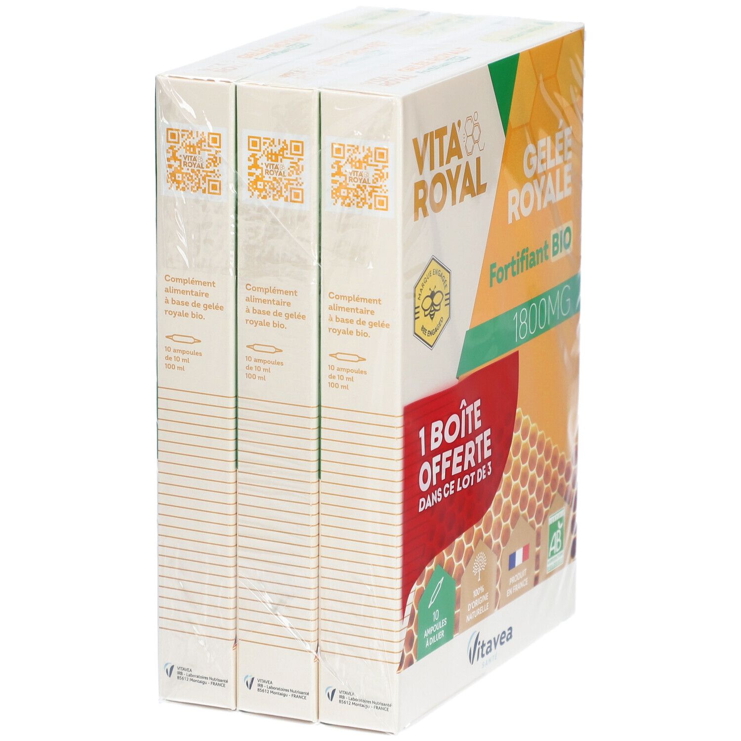 Vita'royal gelée royale fortifiant bio