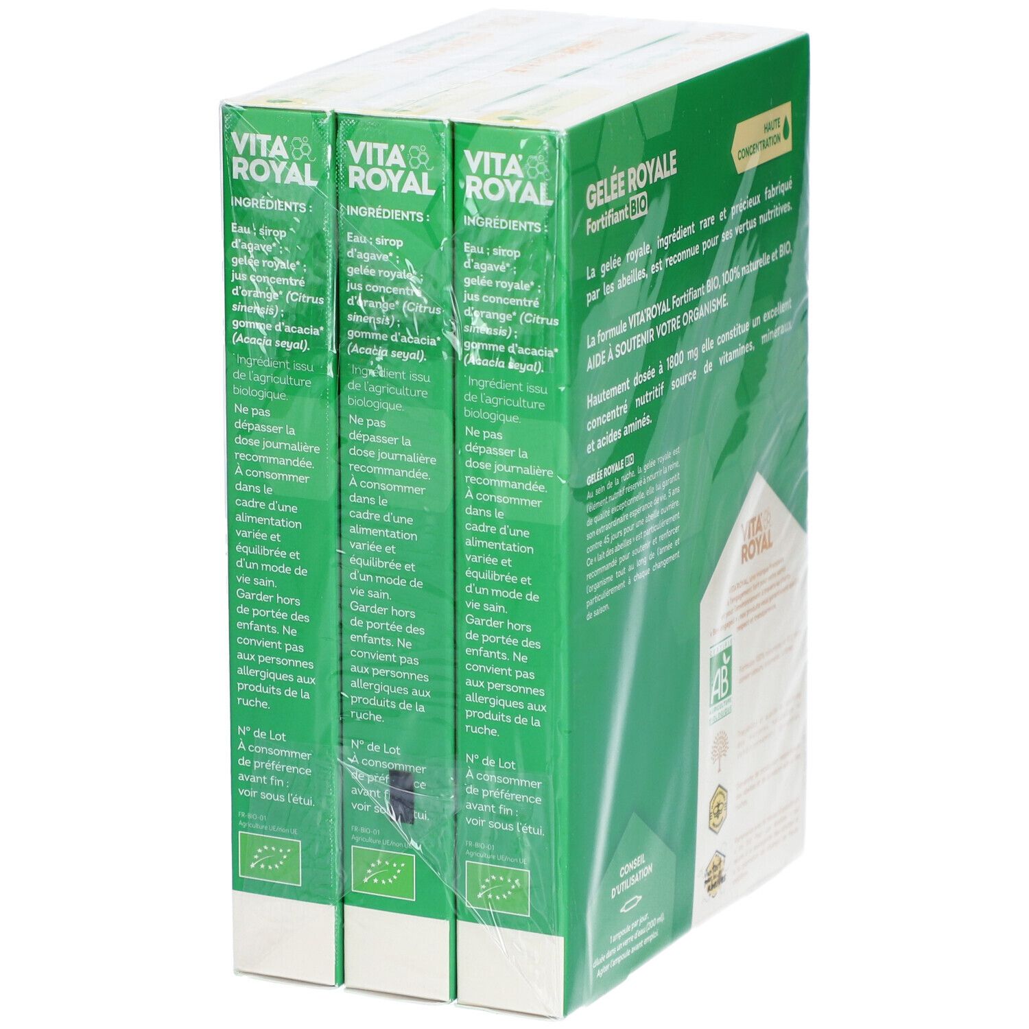 Vita'royal gelée royale fortifiant bio