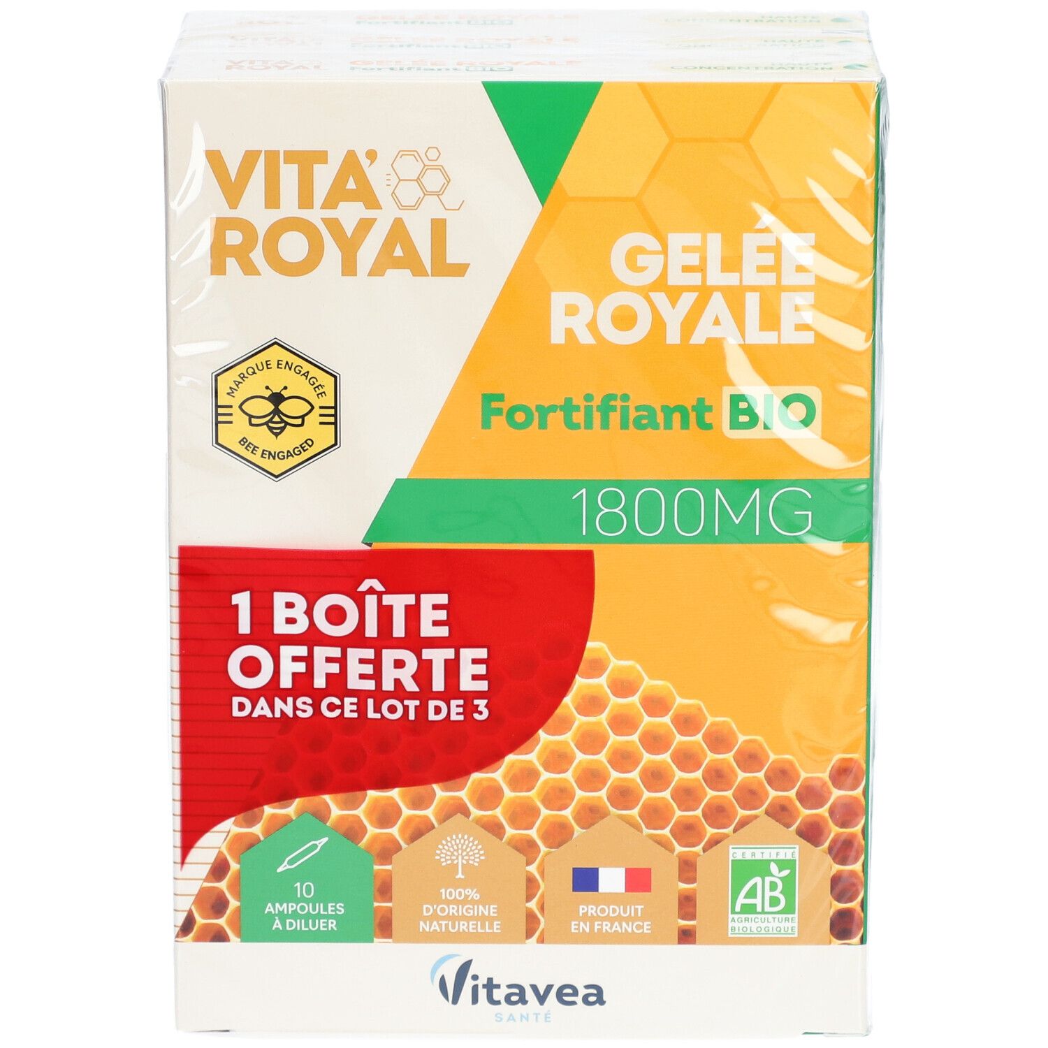 Vita'royal gelée royale fortifiant bio