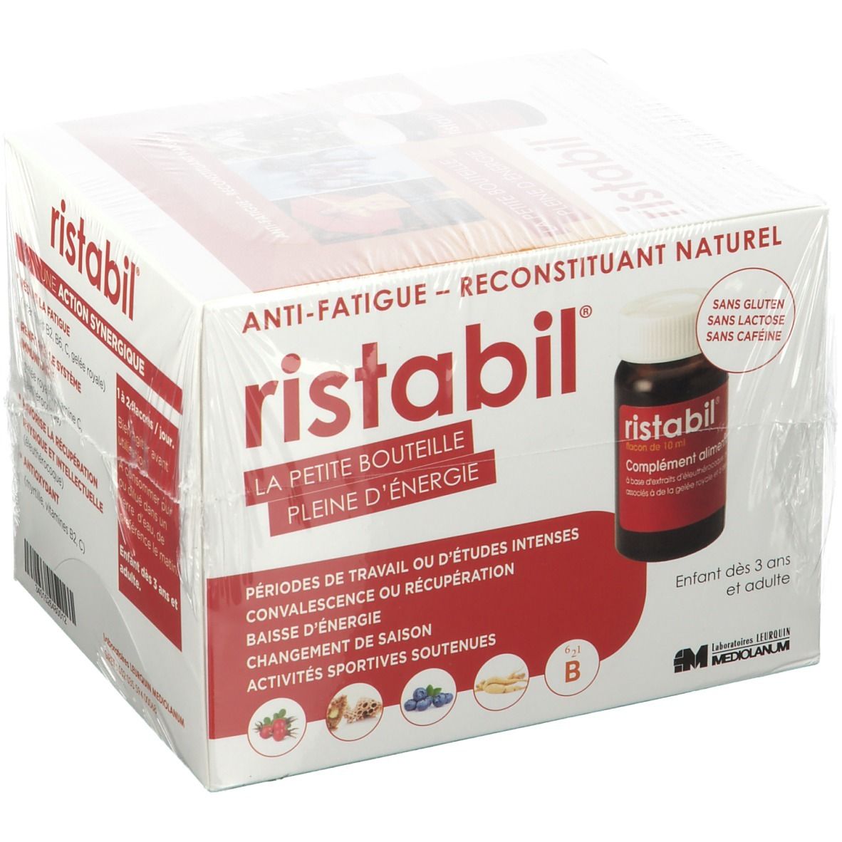 ristabil® Anti-fatigue Solution buvable 600 ml - Redcare Pharmacie