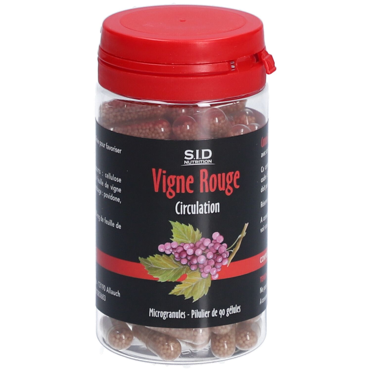 S.I.D Nutrition Vigne Rouge