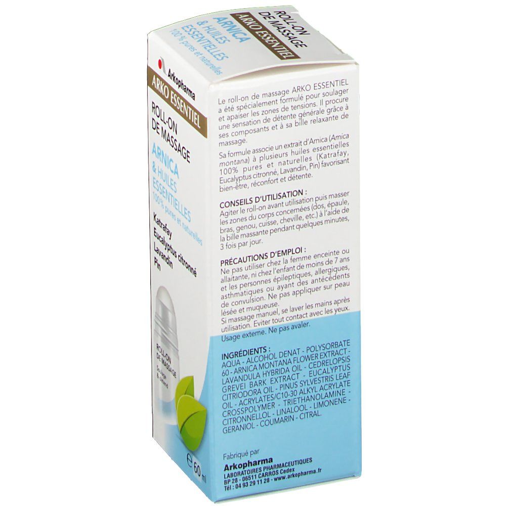 Arkopharma ARKO ESSENTIEL Roll-on de massage à l'Arnica