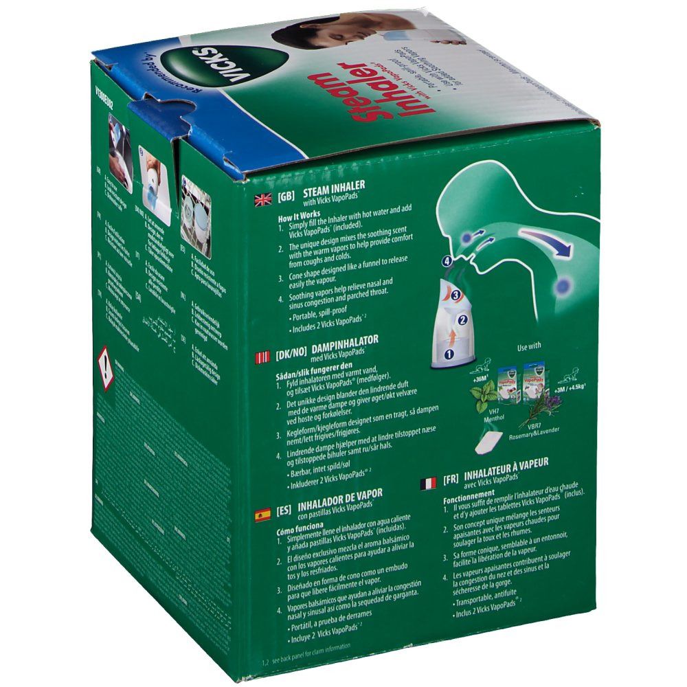 VICKS® Steam Inhaler Diffuseur