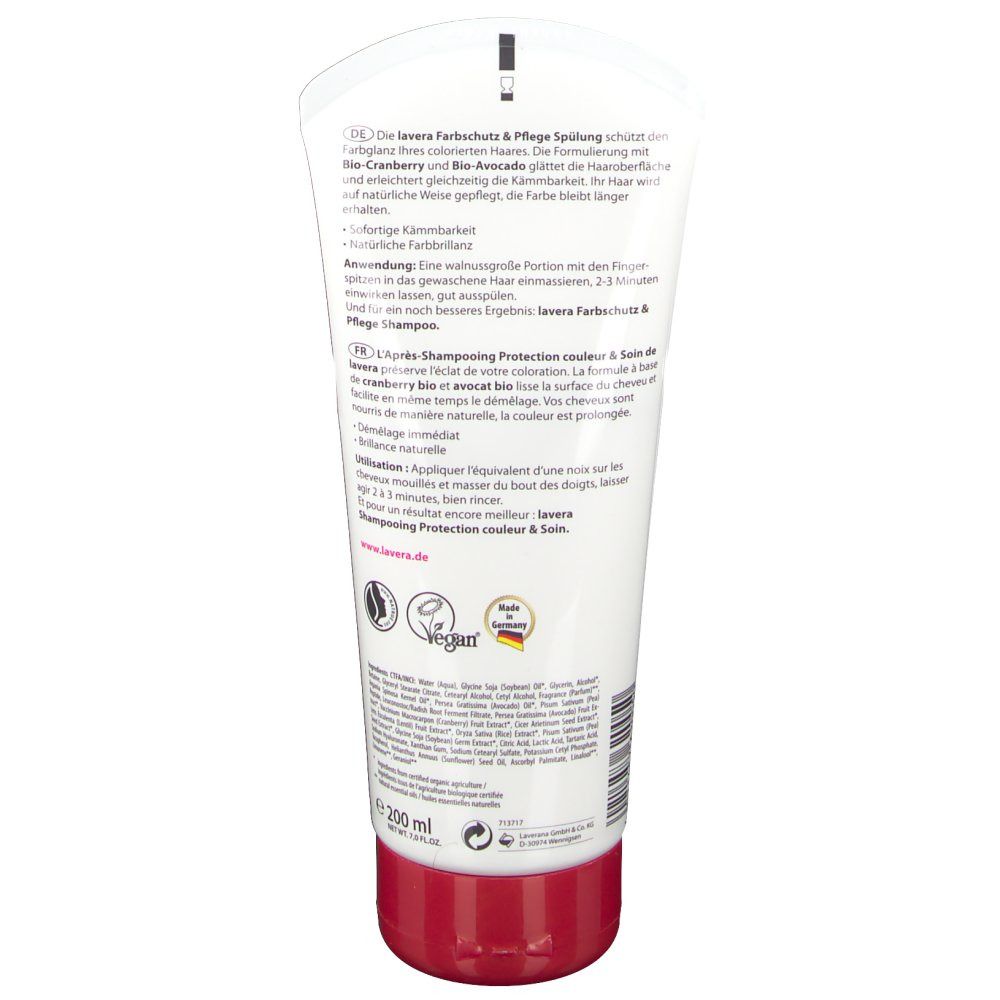 lavera Après-Shampooing Protection couleur et soin