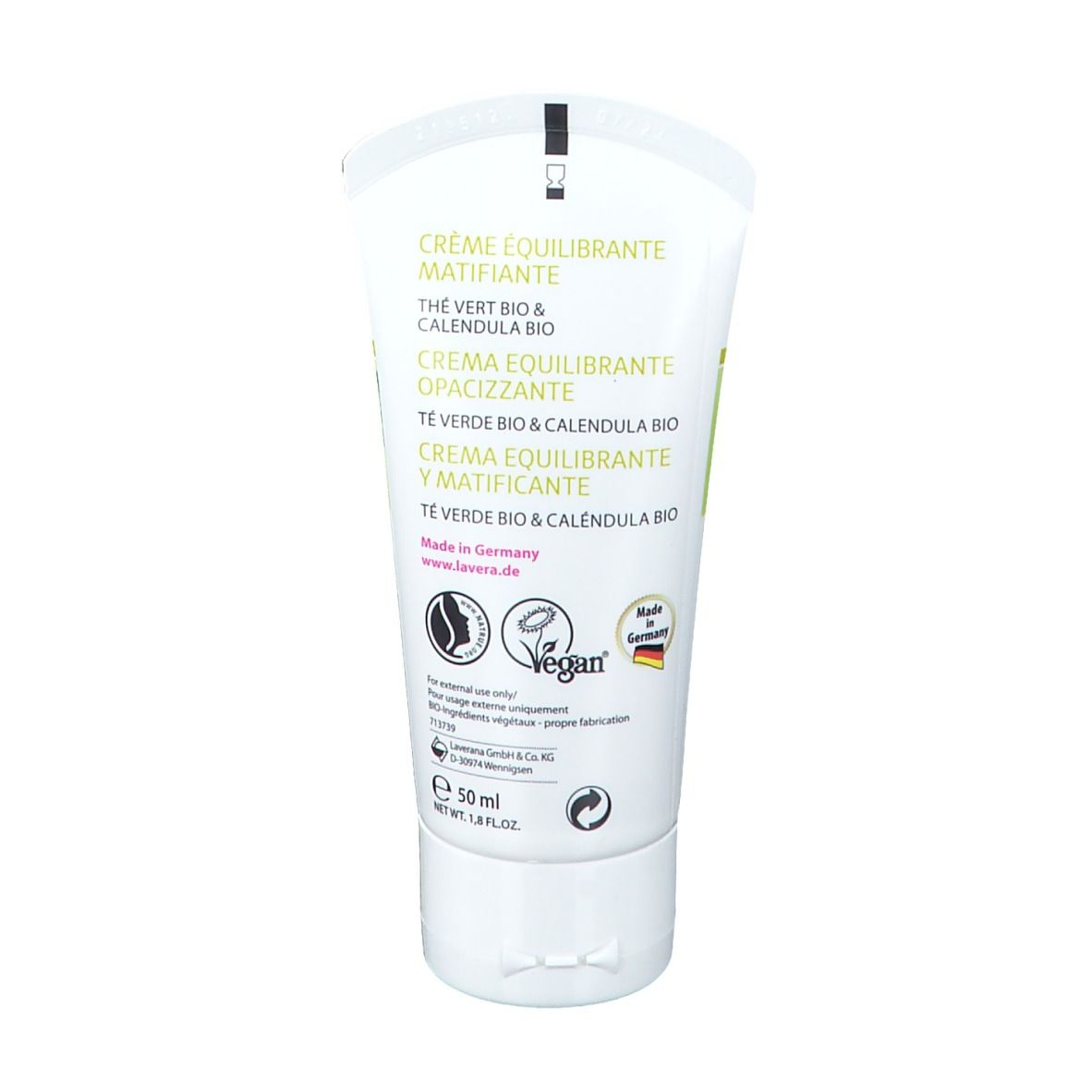 lavera Crème équilibrante matifiante