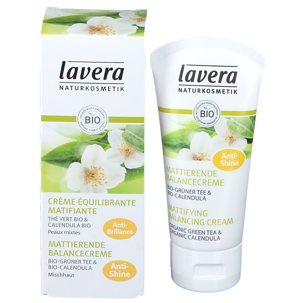 lavera Crème équilibrante matifiante