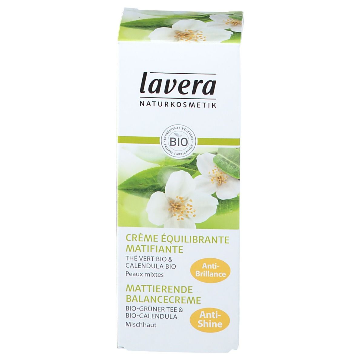 lavera Crème équilibrante matifiante