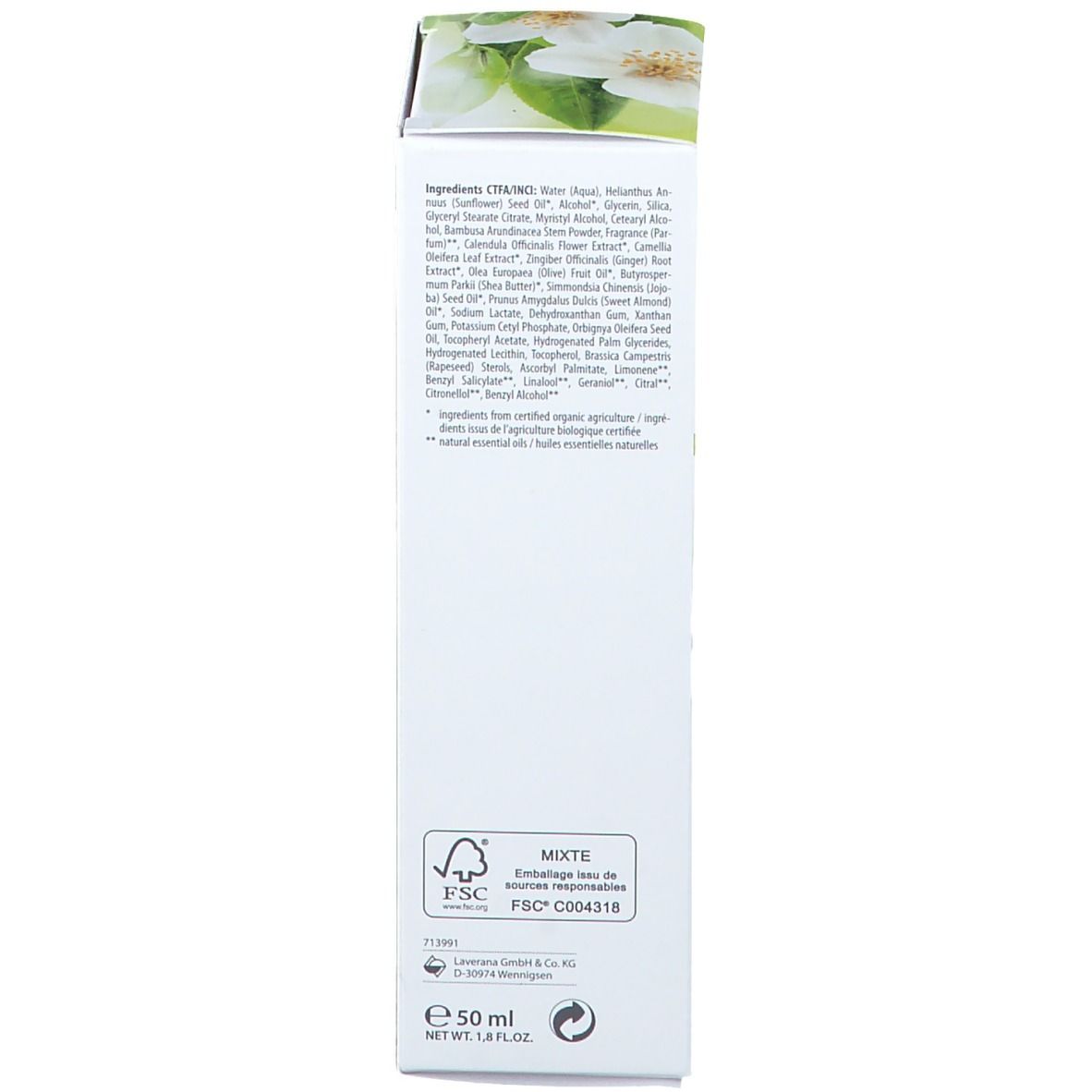 lavera Crème équilibrante matifiante