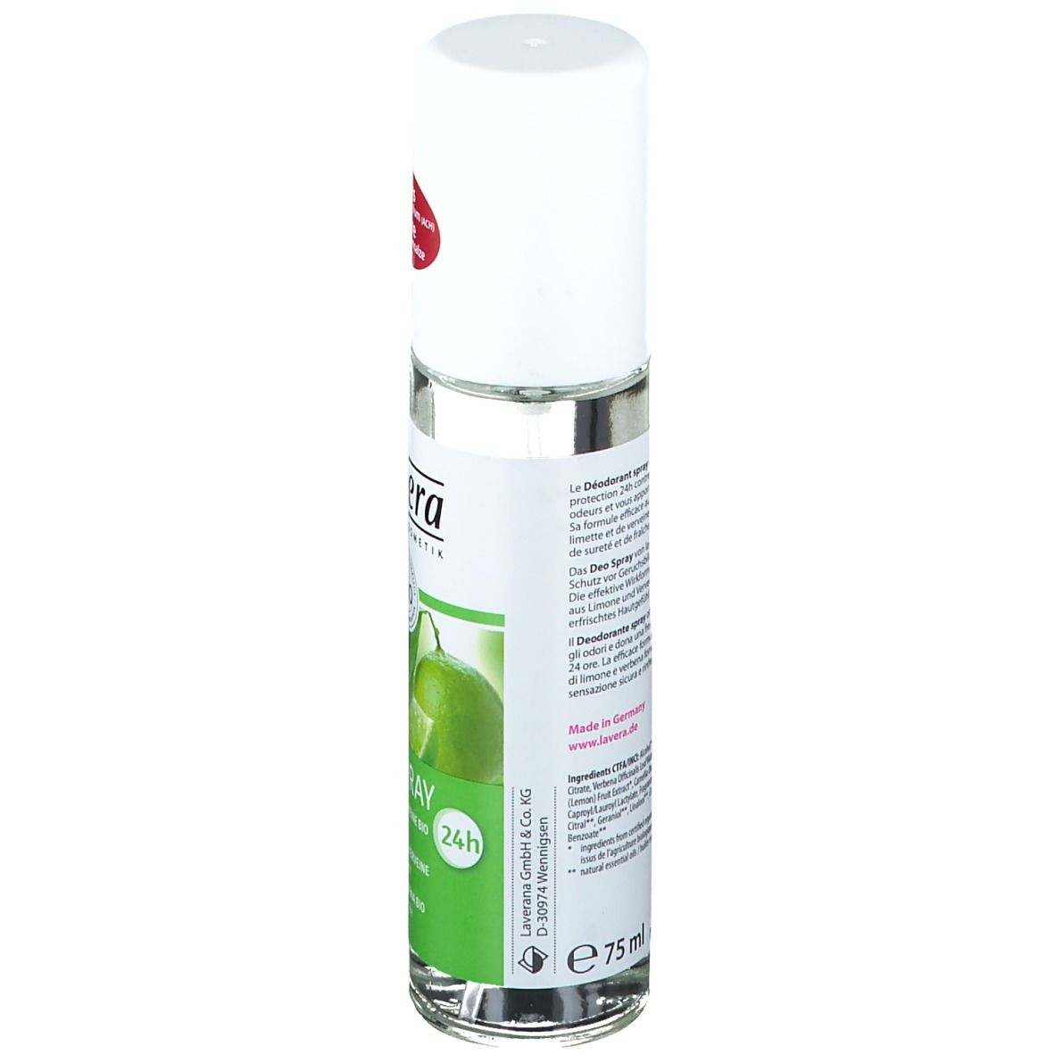 lavera Déo Spray à la Limette bio & Verveine bio