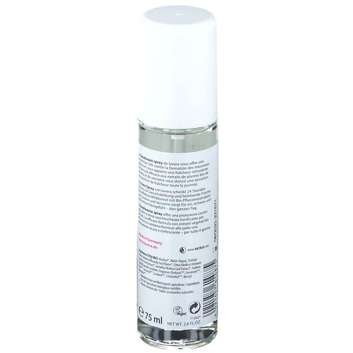 lavera Déo Spray à la Limette bio & Verveine bio