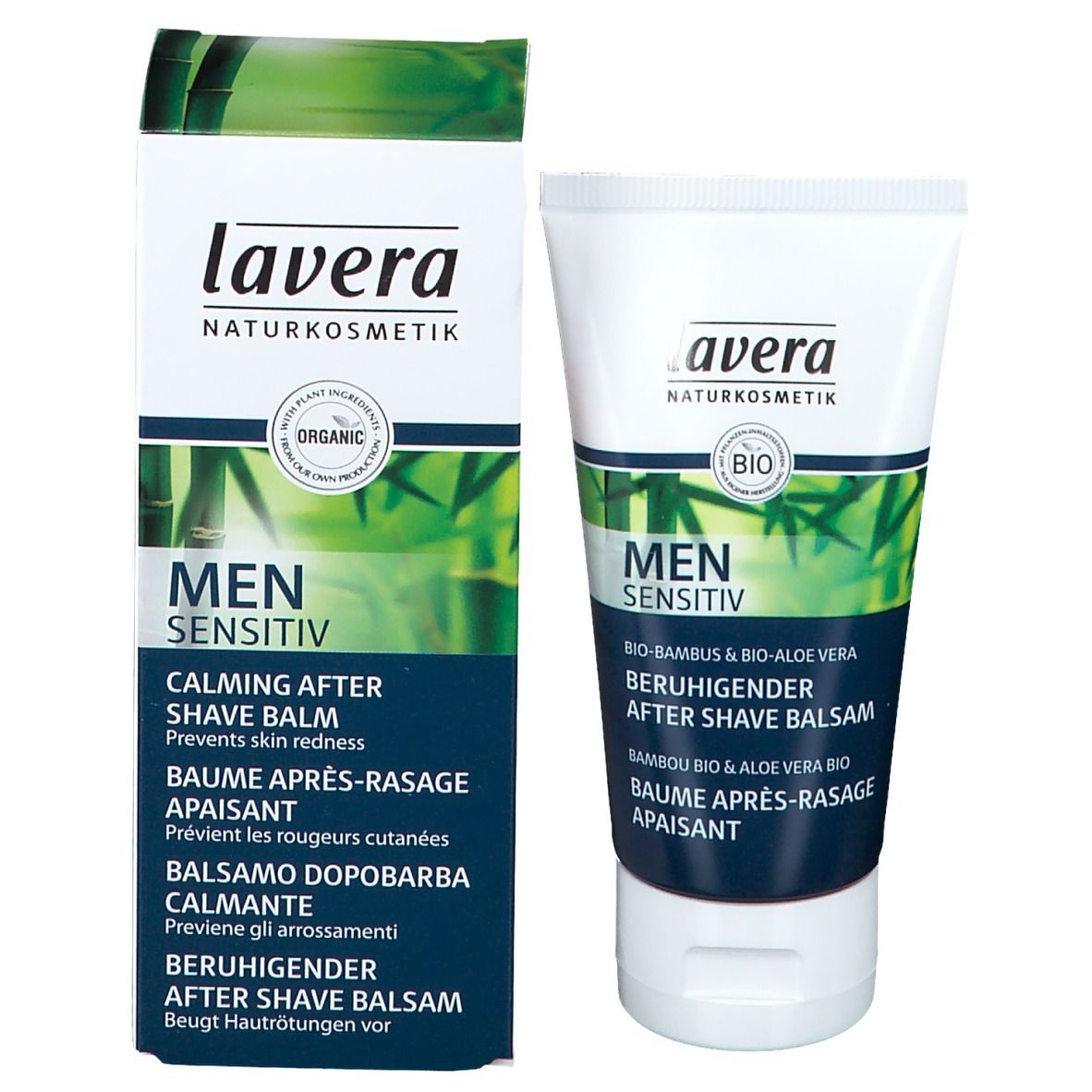 lavera MEN Sensitiv Baume Après-rasage apaisant