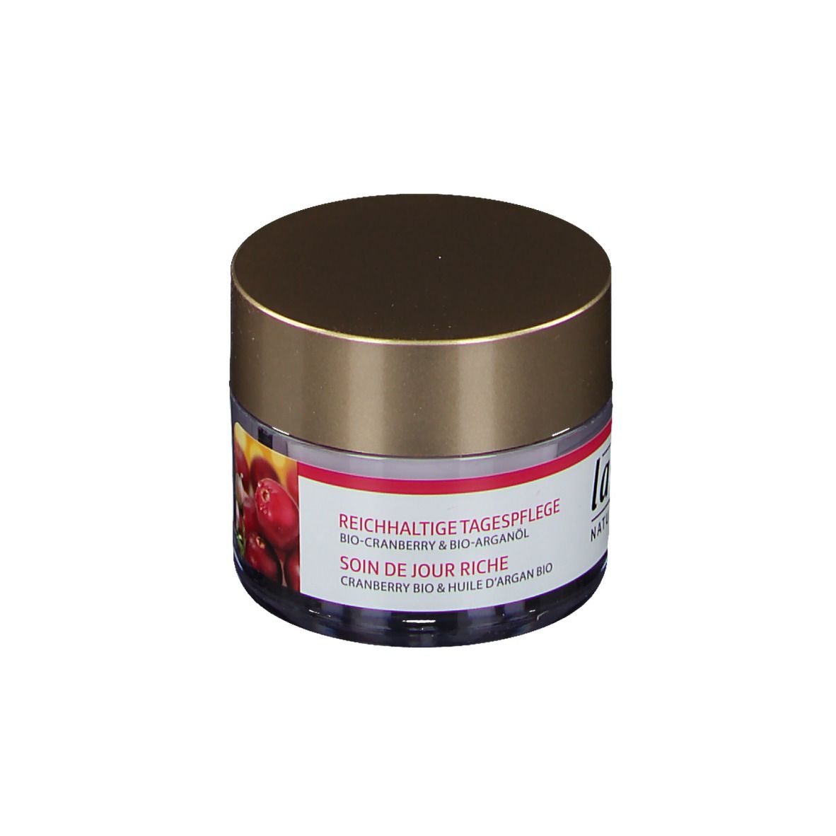 lavera Soin de Jour riche à la cranberry bio et à l'Huile d'Argan bio