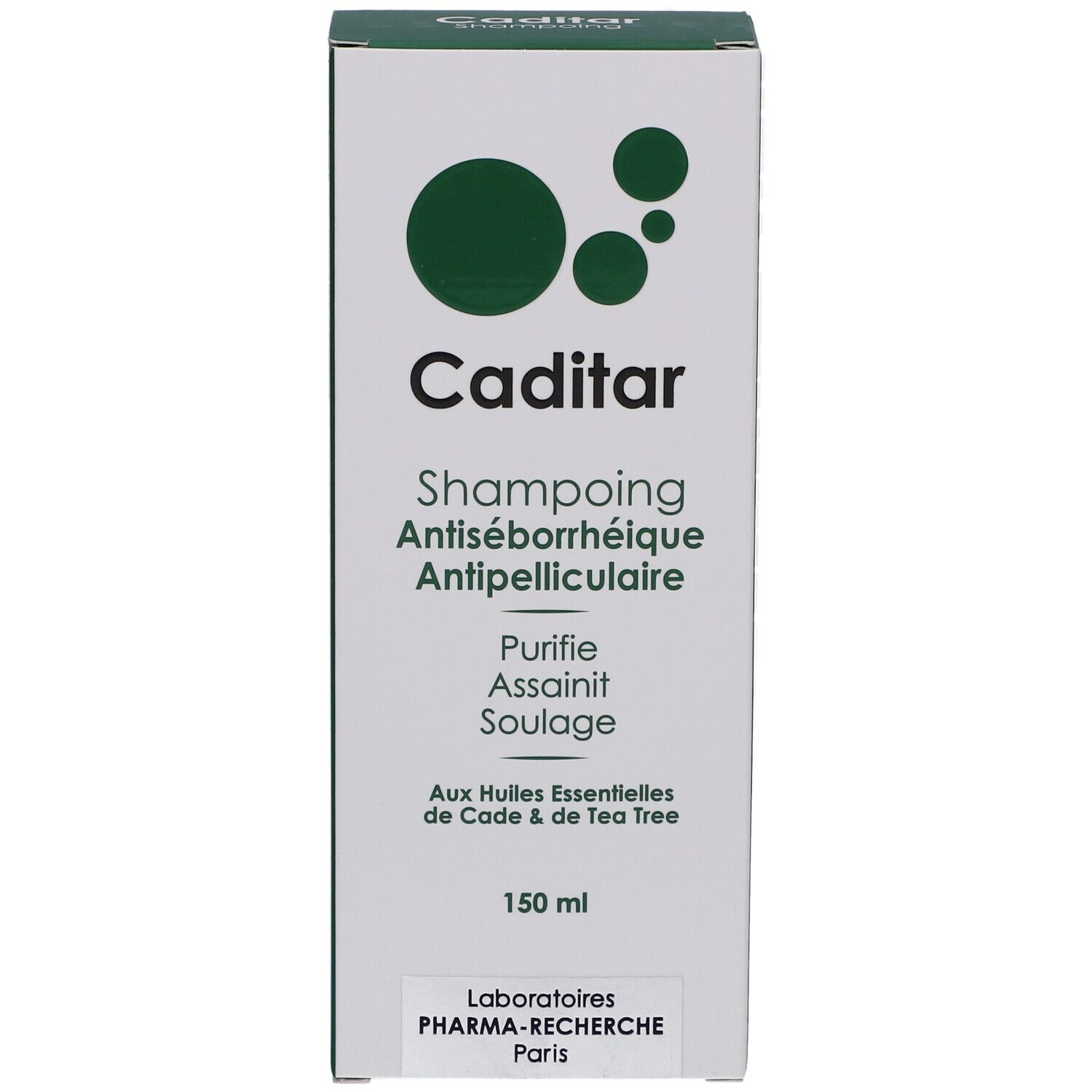 Caditar Shampoing Antiséborrhéique Antipelliculaire