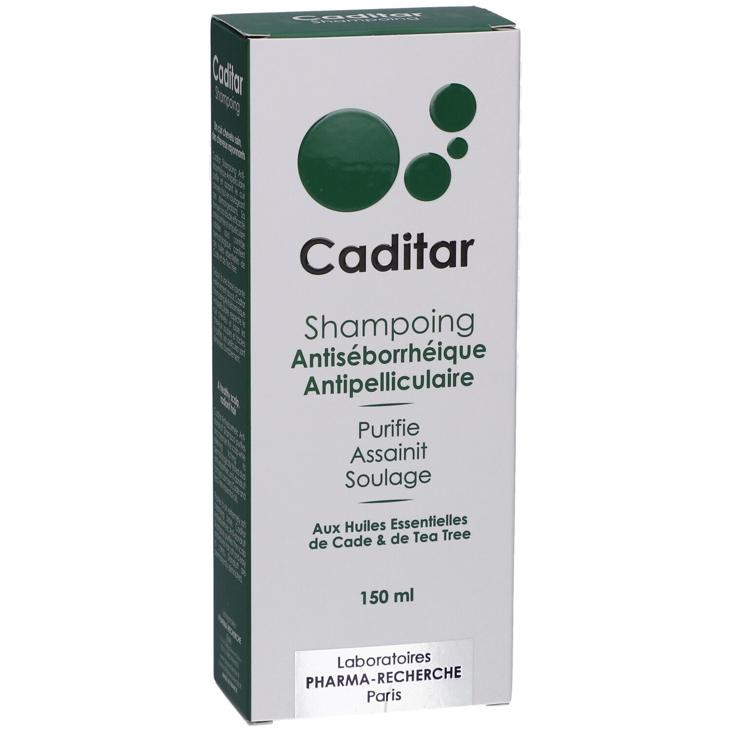 Caditar Shampoing Antiséborrhéique Antipelliculaire