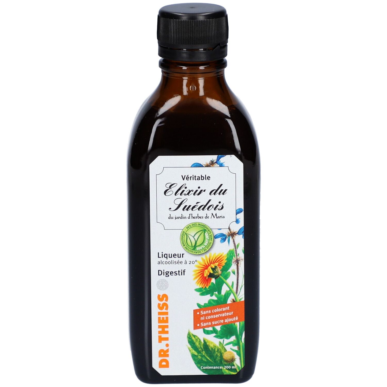 DU JARDIN VÉRITABLE Élixir du Suédois Bio